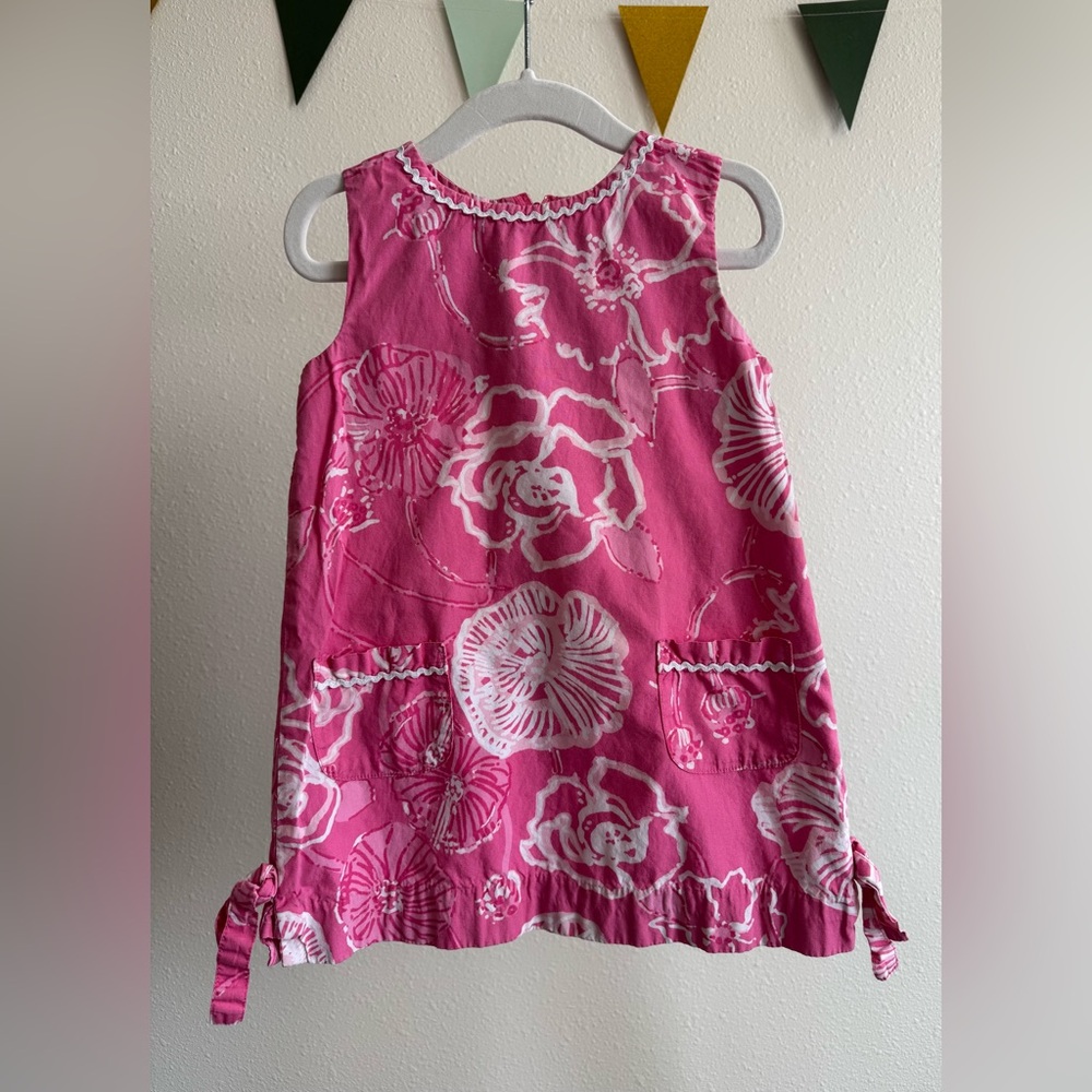 LILLY PULITZER |  Pink Floral Sleeveless Dress
